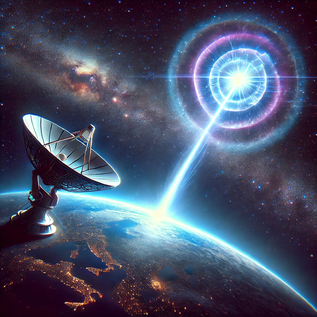 Mysterious Radio Signal from space? Any secret message coming from space? 8 billion years later new radio signal arrived.