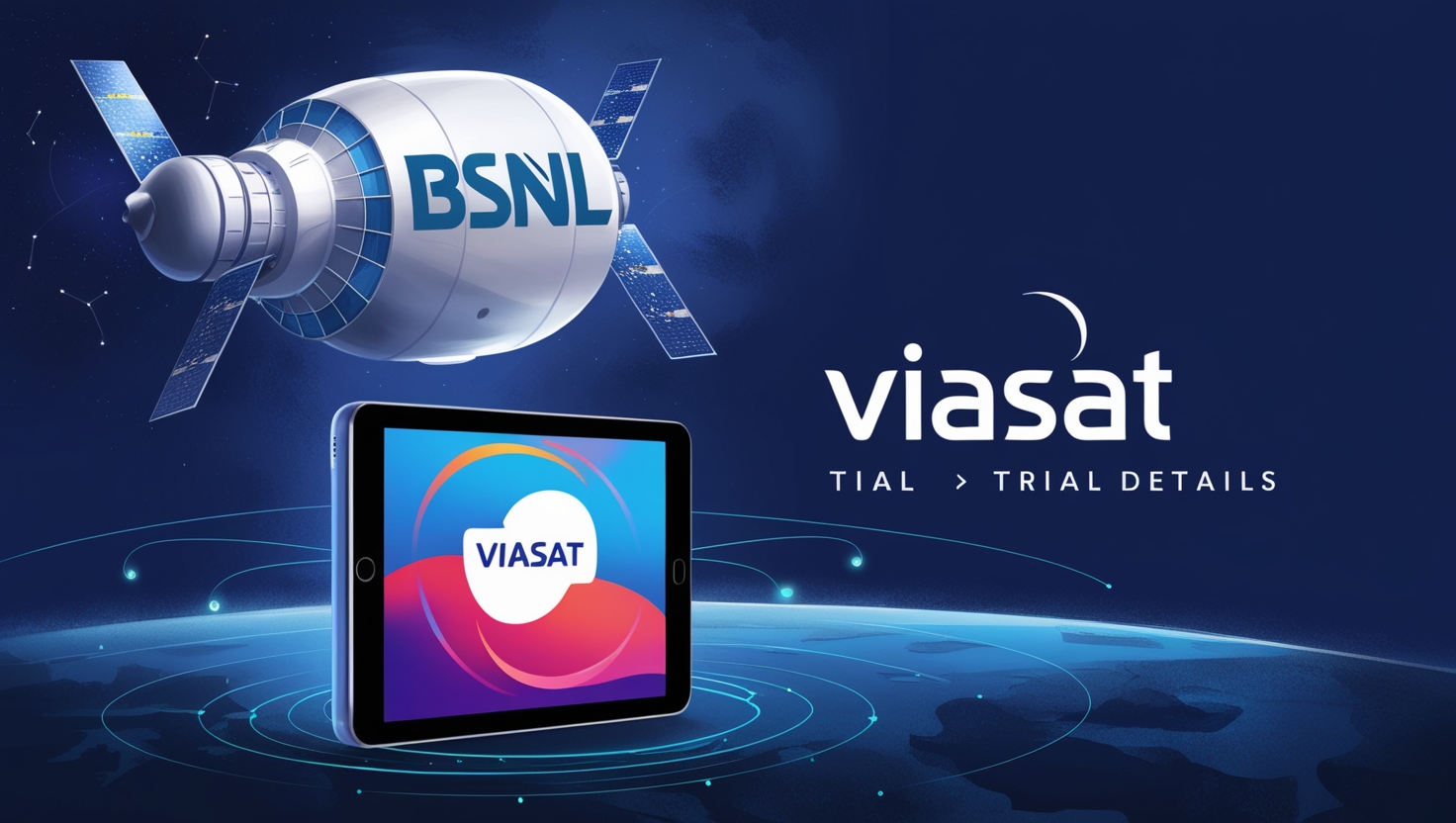 BSNL to Start direct to device satellite services with Viasat Trial Successful