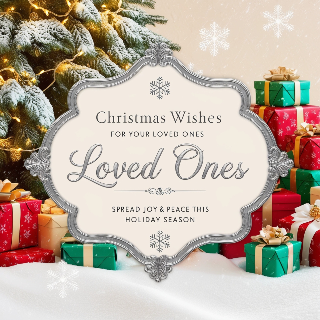 Christmas Wishes for Your Loved Ones | Spread Joy & Peace This Holiday Season